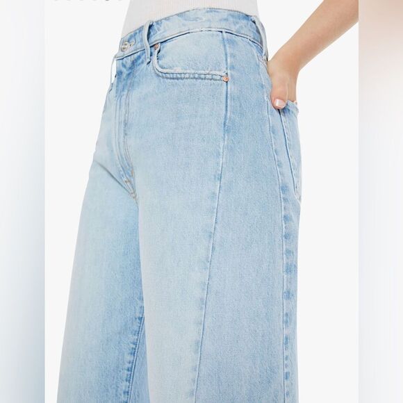 NWT MOTHER SUPERIOR The Full Pipe Flood in “Back Pedal” light wash - Picture 6 of 16